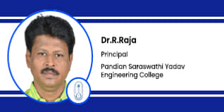 Pandian Saraswathi Yadav Engineering College, Sivaganga, Principal: Dr. R. Raja Interview